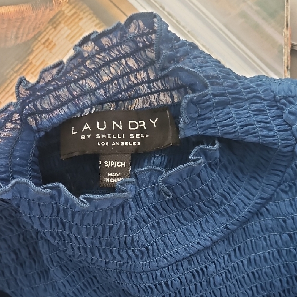 LAUNDRY Ruffled and Ruched Blouse - Picture 5 of 7